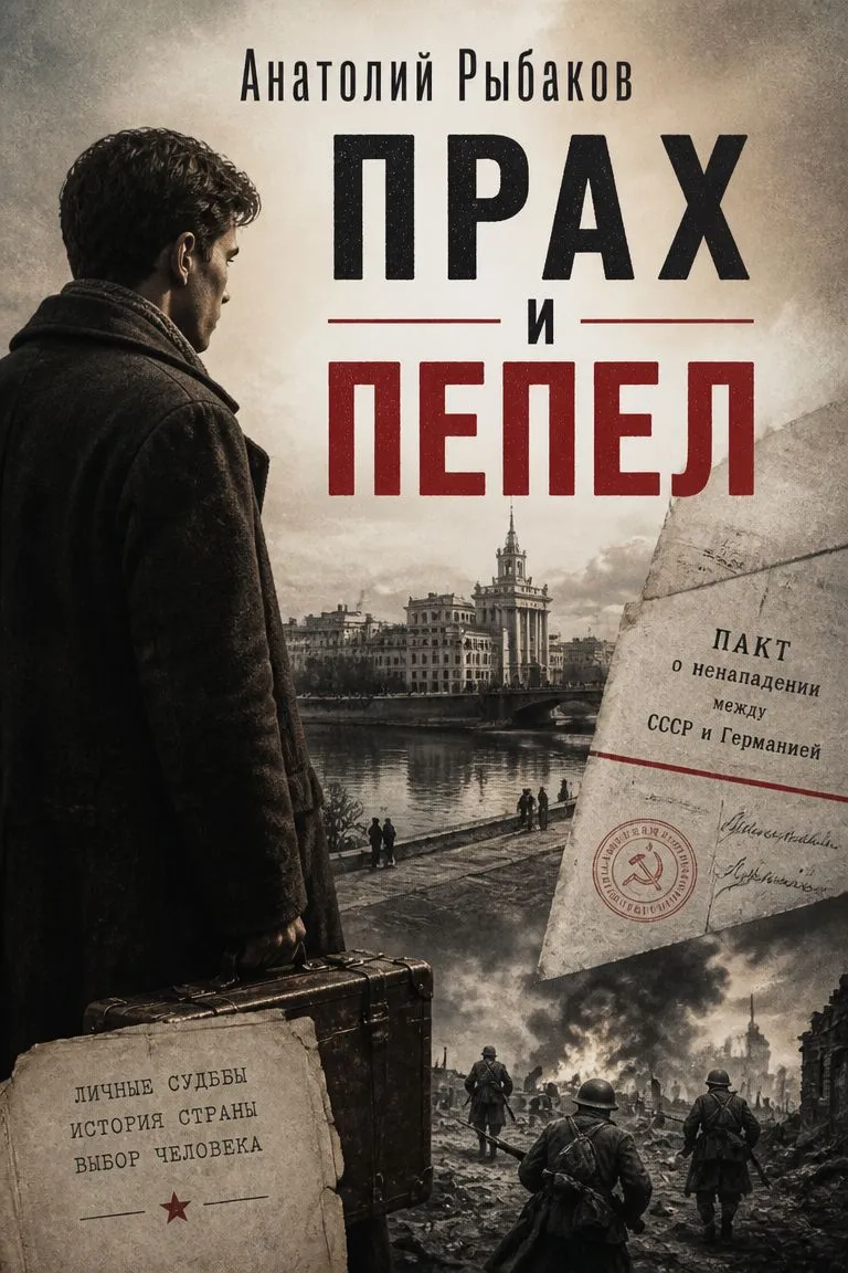 Прах и пепел — обложка книги