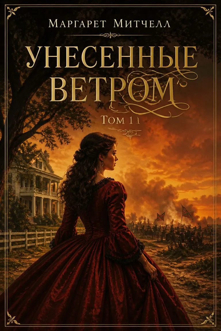 Унесенные ветром. Том 1 — обложка книги