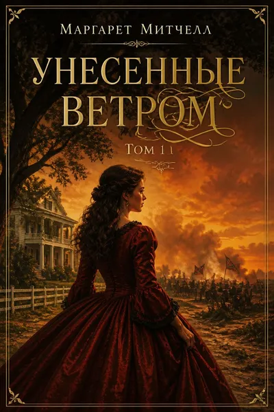 Унесенные ветром. Том 1 — обложка книги