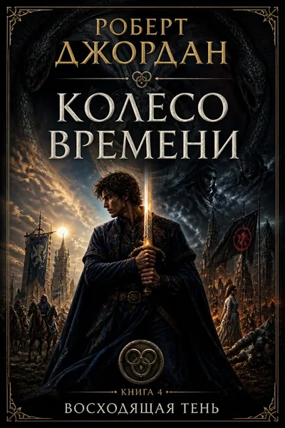 Колесо Времени. Книга 4. Восходящая Тень — обложка книги