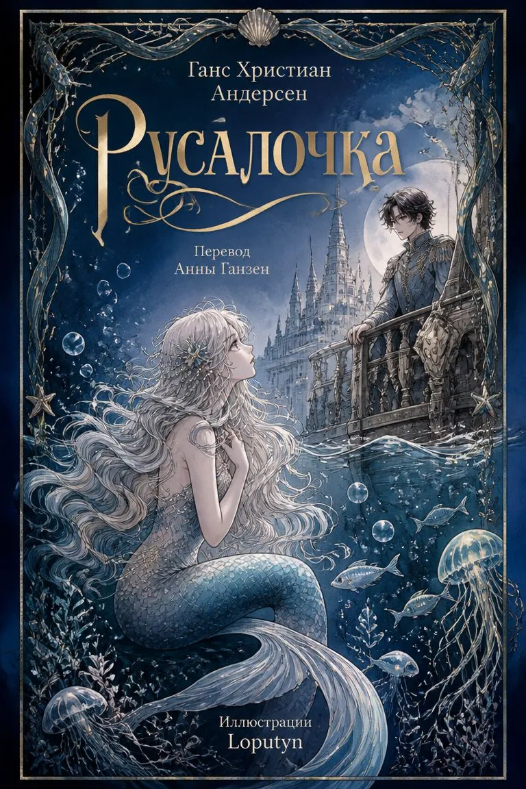 Русалочка — обложка книги
