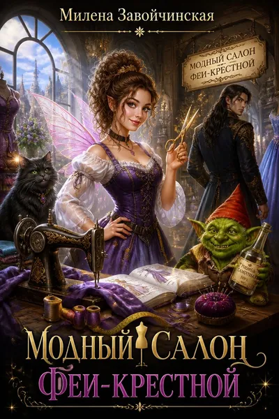 Модный салон феи-крестной — обложка книги