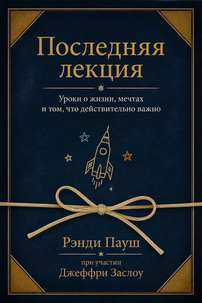 Последняя лекция — обложка книги
