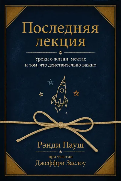 Последняя лекция — обложка книги
