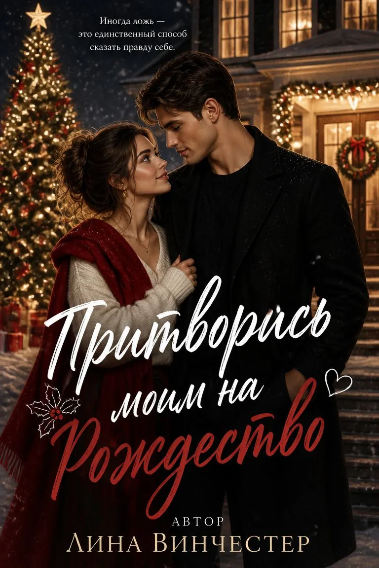 Притворись моим на Рождество — обложка книги