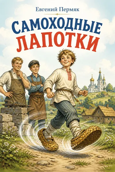 Самоходные лапотки — обложка книги