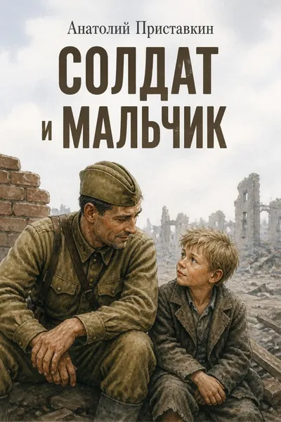 Солдат и мальчик — обложка книги