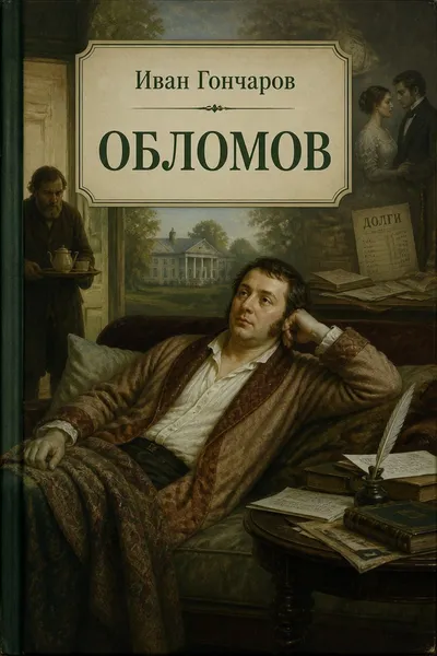 Обломов — обложка книги