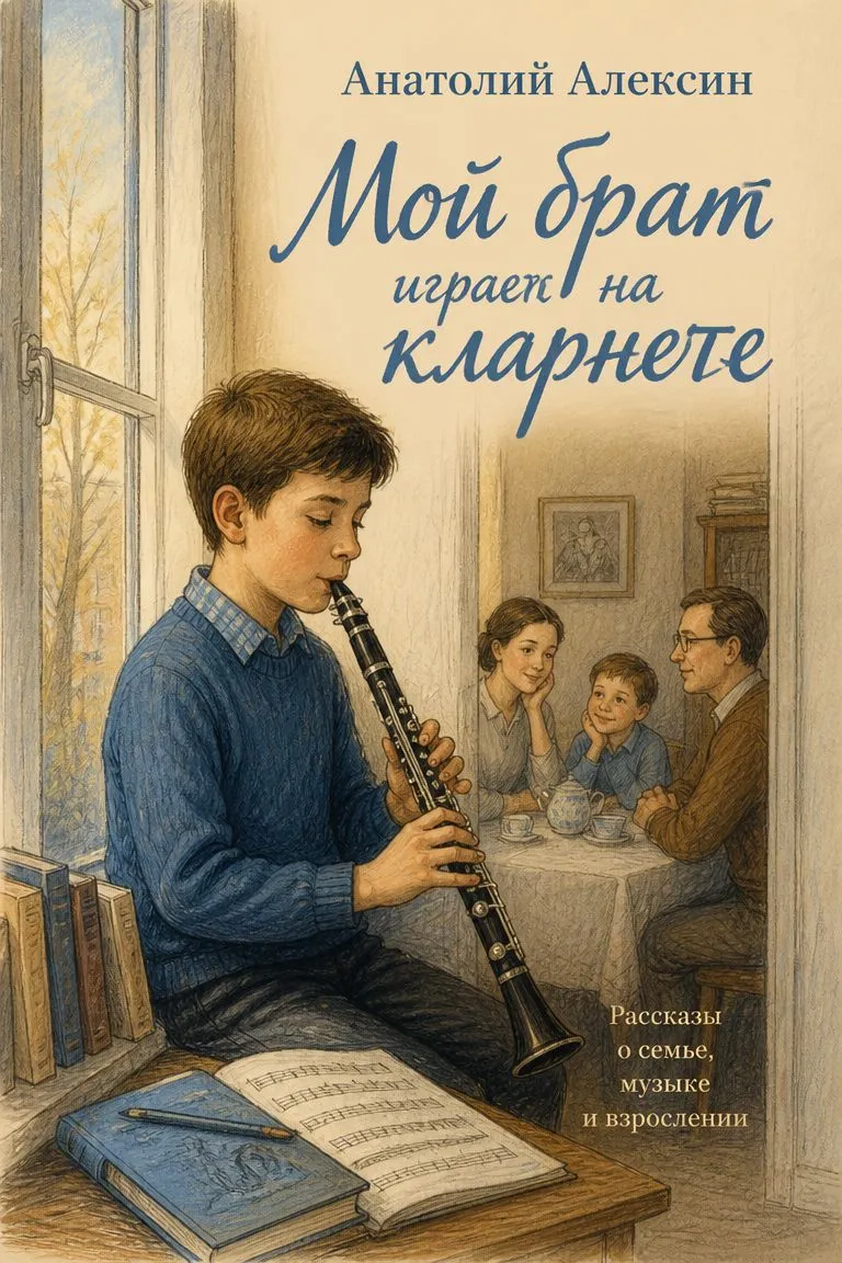 Мой брат играет на кларнете — обложка книги