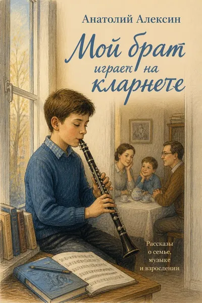 Мой брат играет на кларнете — обложка книги