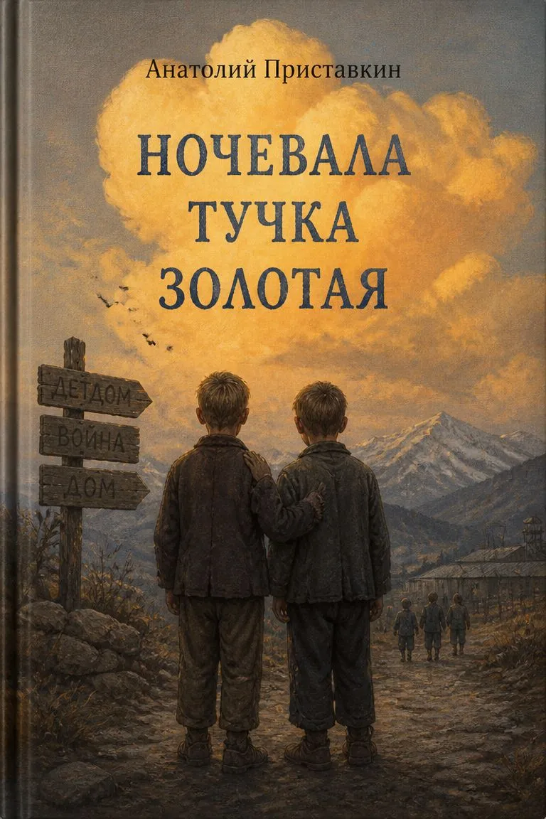 Ночевала тучка золотая — обложка книги