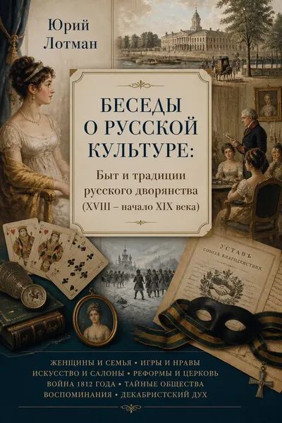 Беседы о русской культуре: Быт и традиции русского дворянства (XVIII – начало XIX века) — обложка книги