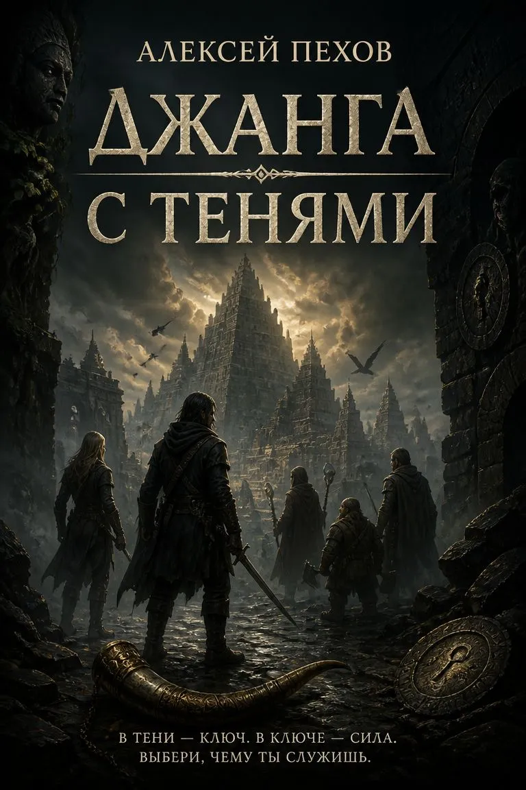Джанга с тенями — обложка книги