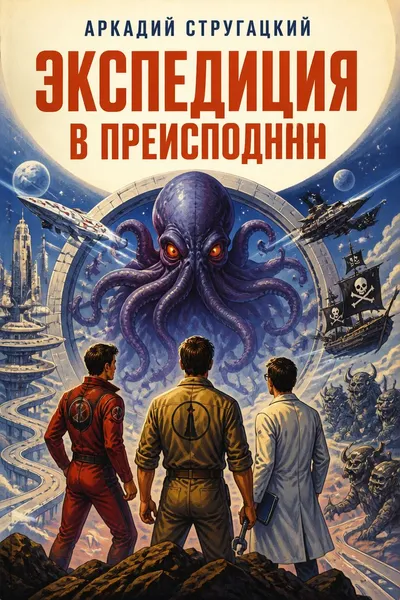 Экспедиция в преисподнюю — обложка книги