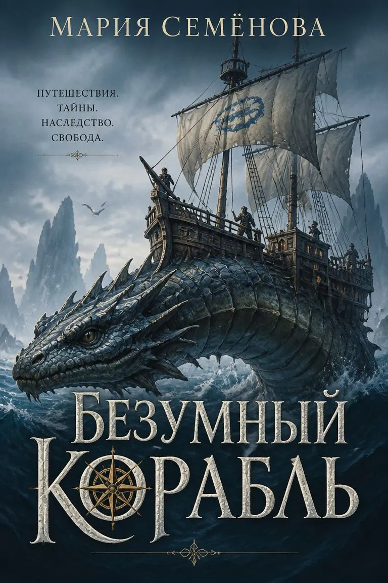 Безумный корабль — обложка книги