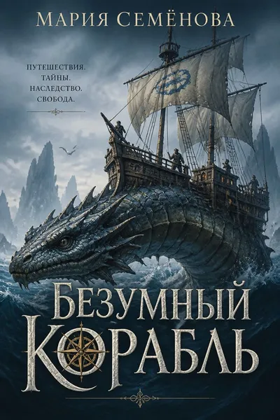Безумный корабль — обложка книги