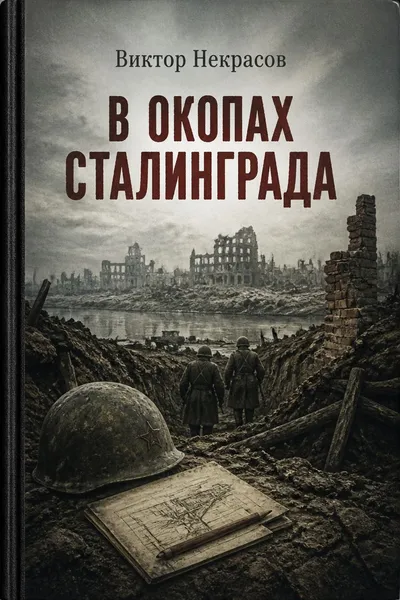 В окопах Сталинграда — обложка книги