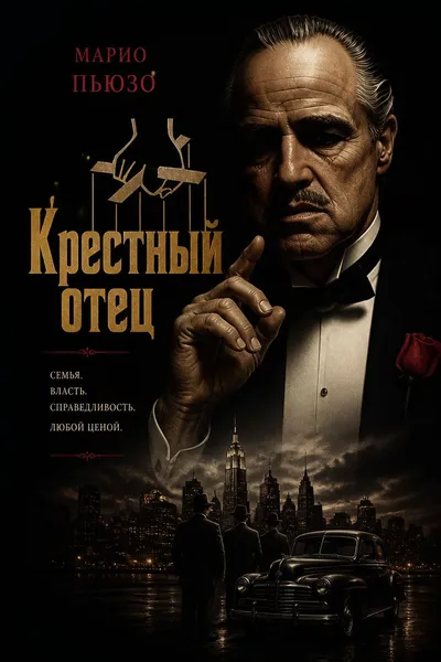 Крестный отец — обложка книги