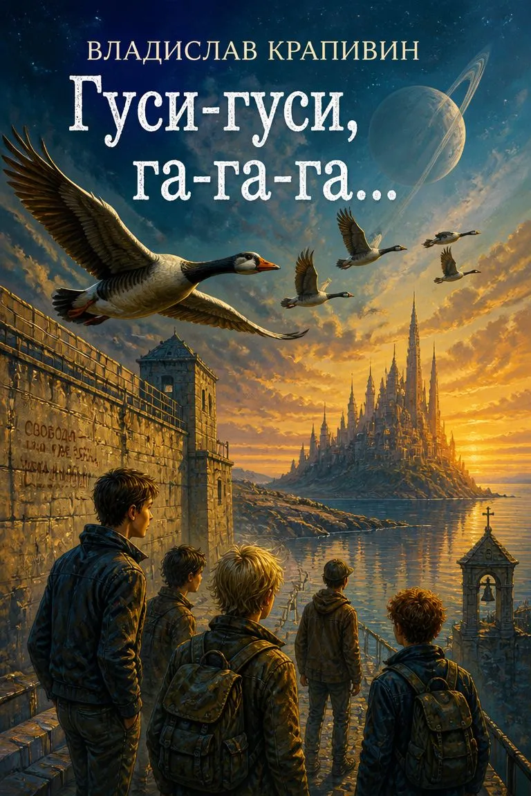 Гуси-гуси, га-га-га… — обложка книги