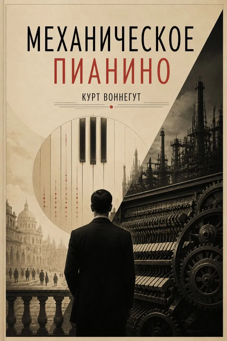 Механическое пианино — обложка книги