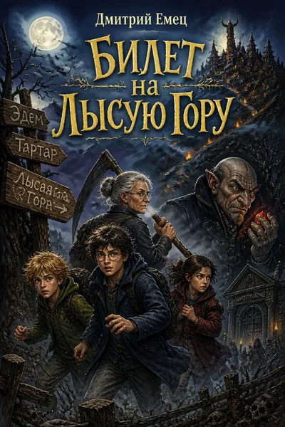 Билет на Лысую гору — обложка книги
