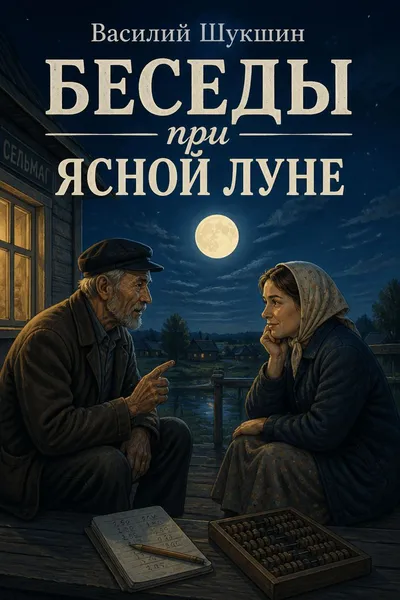 Беседы при ясной луне — обложка книги