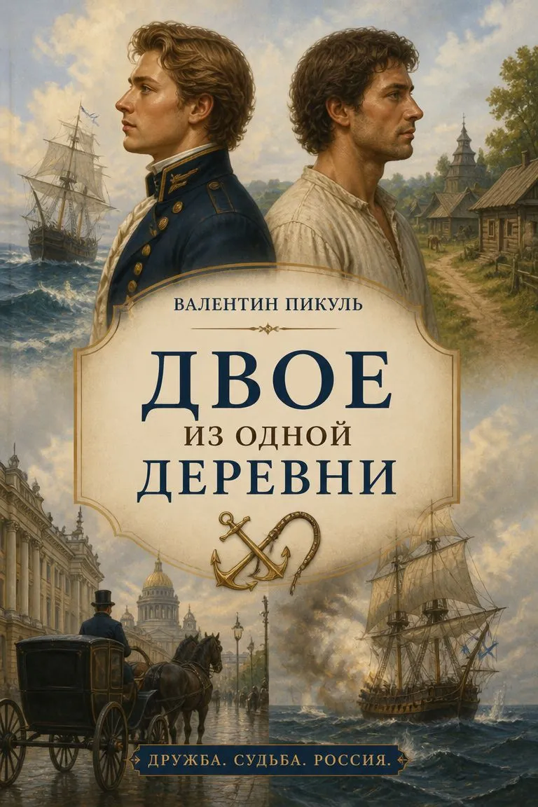 Двое из одной деревни — обложка книги