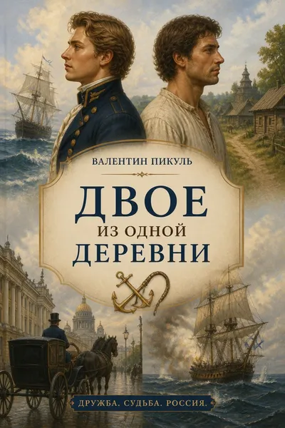 Двое из одной деревни — обложка книги