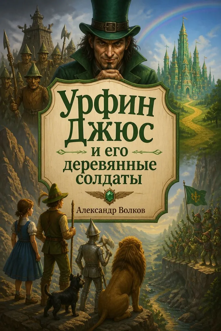Урфин Джюс и его деревянные солдаты — обложка книги