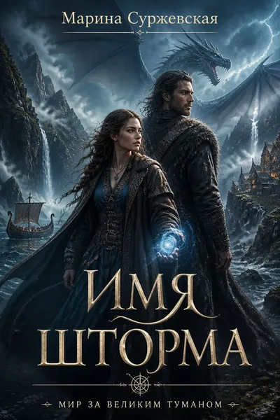 Имя шторма — обложка книги