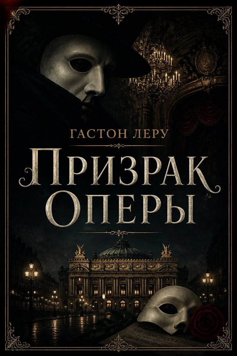 Призрак Оперы — обложка книги