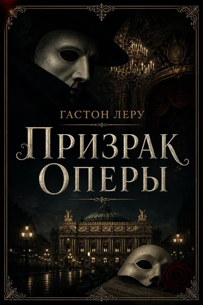 Призрак Оперы — обложка книги