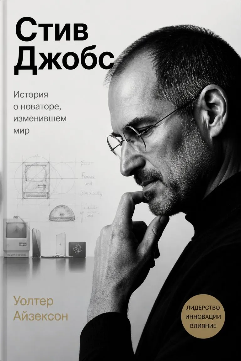 Стив Джобс — обложка книги