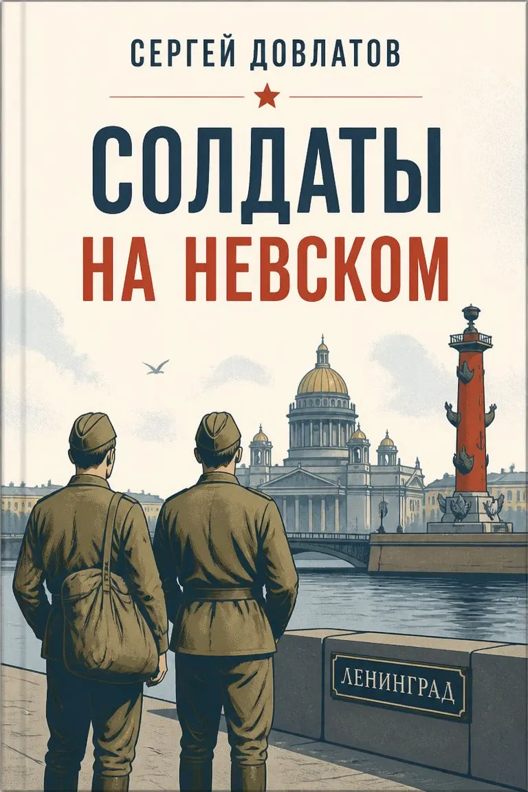 Солдаты на Невском — обложка книги