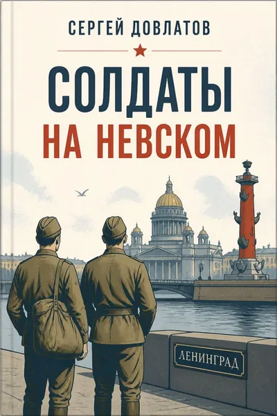 Солдаты на Невском — обложка книги