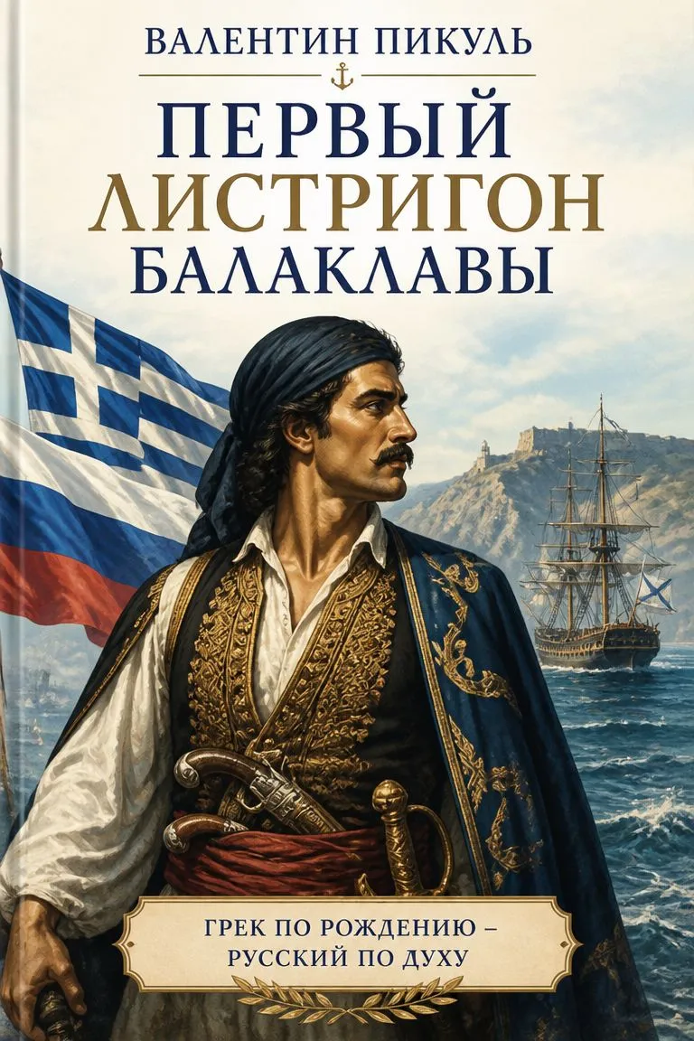 Первый листригон Балаклавы — обложка книги