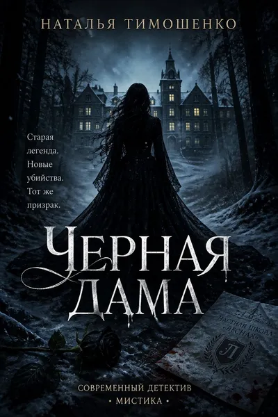 Черная дама — обложка книги