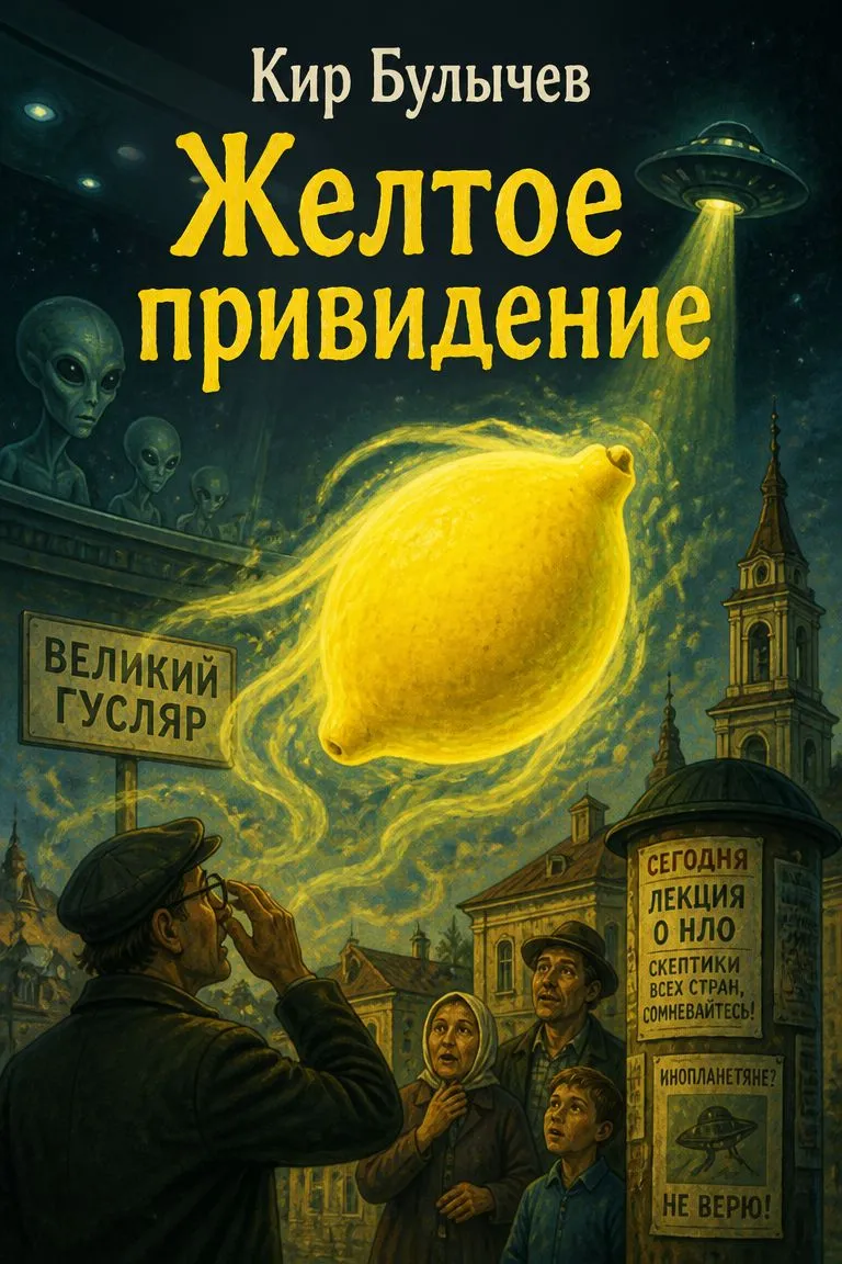Желтое привидение — обложка книги