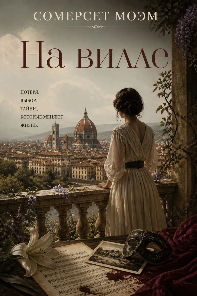 На вилле — обложка книги