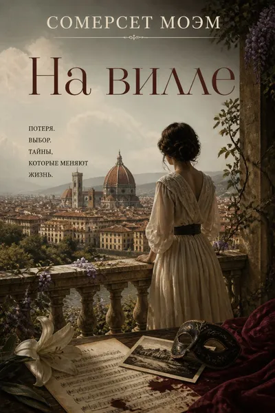 На вилле — обложка книги