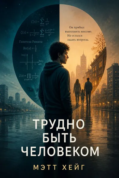 Трудно быть человеком — обложка книги