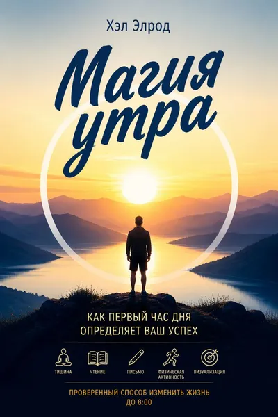 Магия утра. Как первый час дня определяет ваш успех — обложка книги