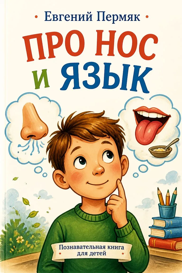 Про нос и язык — обложка книги
