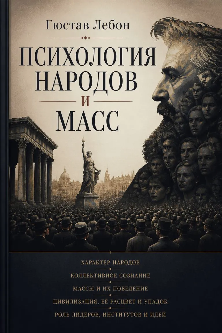 Психология народов и масс — обложка книги