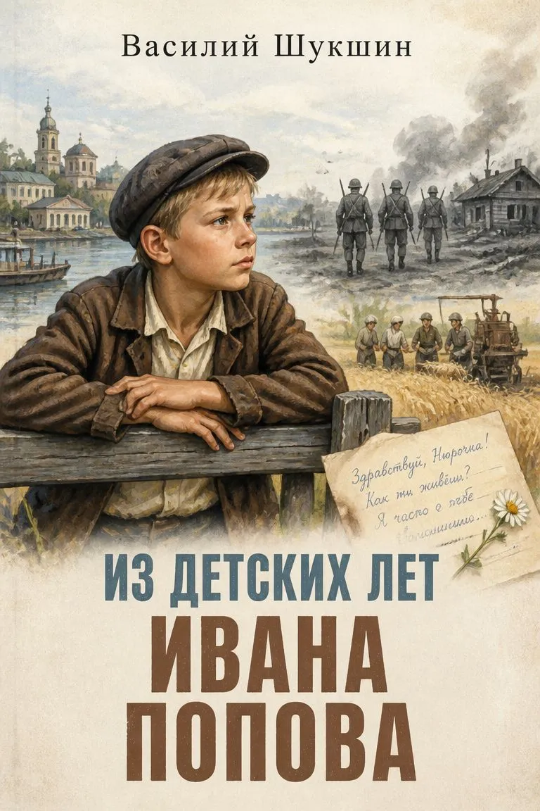 Из детских лет Ивана Попова — обложка книги
