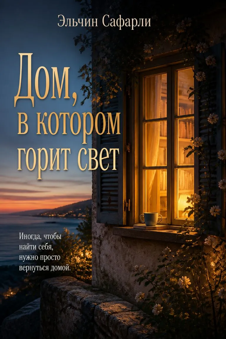 Дом, в котором горит свет — обложка книги