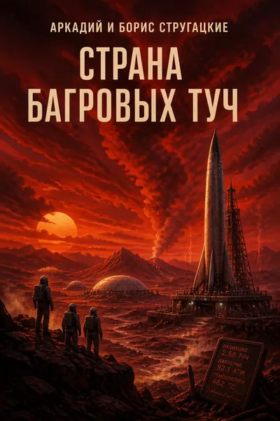 Страна багровых туч — обложка книги