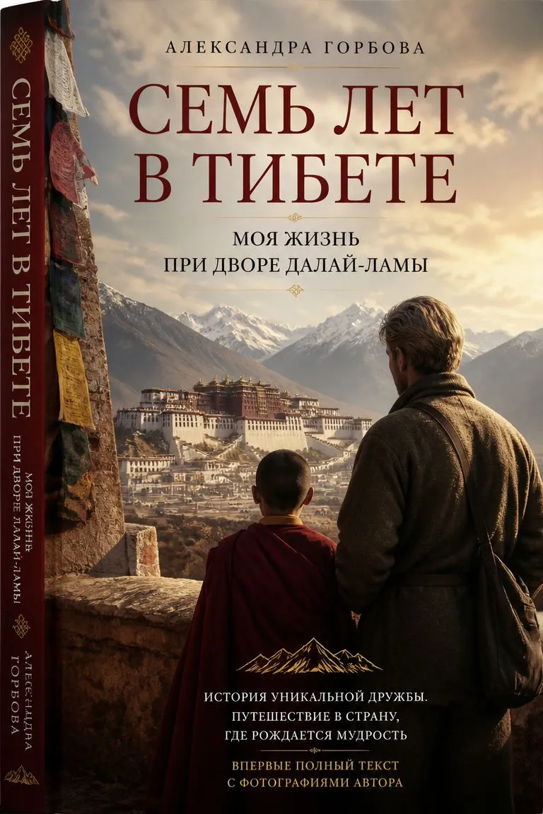 Семь лет в Тибете. Моя жизнь при дворе Далай-ламы — обложка книги