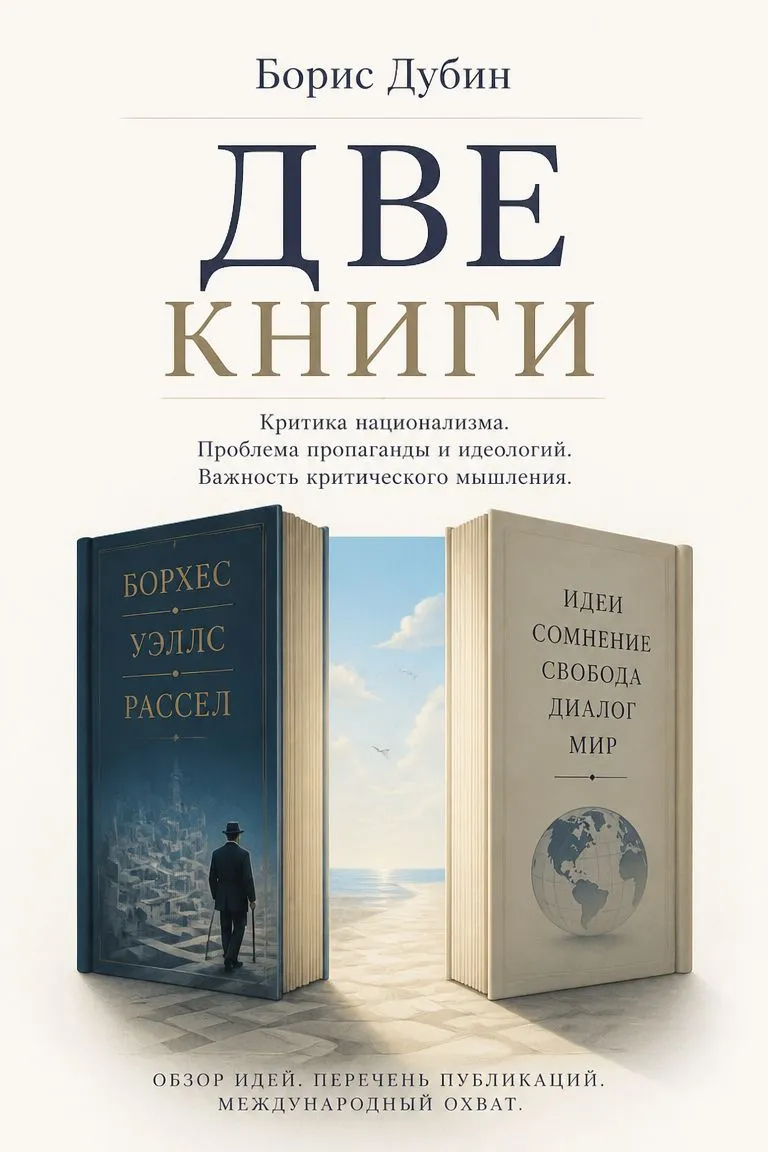Две книги — обложка книги