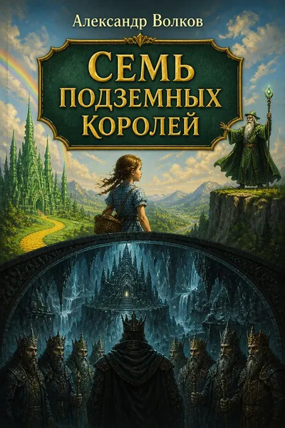 Семь подземных королей — обложка книги